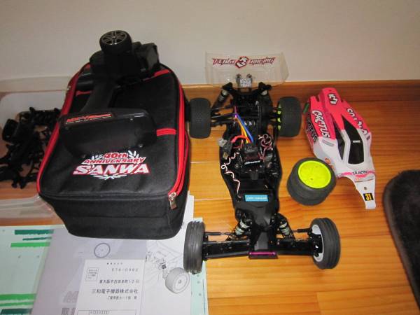 美品] 3レーシング 1/10 2WD CACTUS Pro メカ付き完成品 3Racing