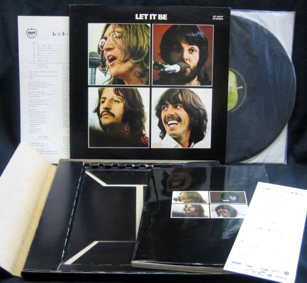 ビートルズ レットイットビー レコード 稀少UKオリジナルBox初回Let It