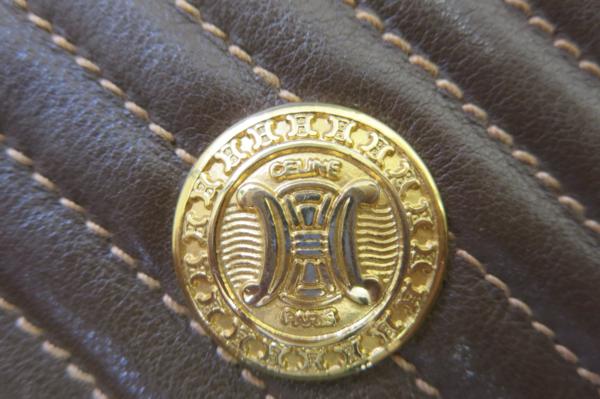 セリーヌ CELINE ポーチ バッグ レディース ブラウン系 3埼79