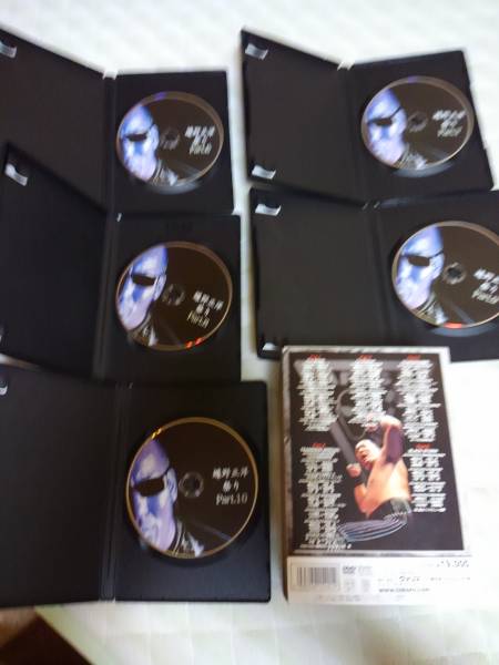 ◇蝶野正洋祭り vo2 DVD 5枚セット 新日本プロレス boxケース付