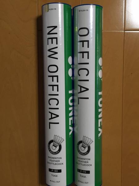 YONEX ニューオフィシャル　中古シャトル 144個 ☆中古YONEXオフィシャルとニューオフィシャルシャトル144個☆