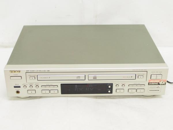 TEAC RW-D280 ダブル CD プレイヤー/ レコーダー ◇ 46A2D-1