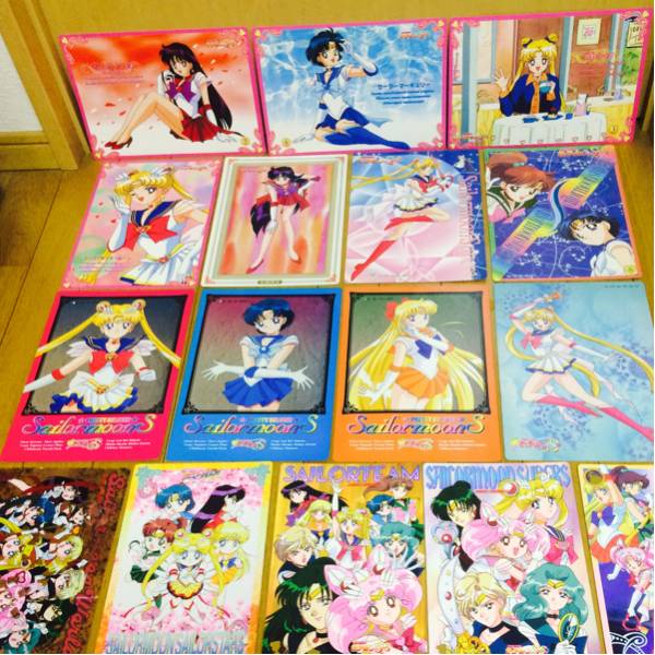 大量 セーラームーン ジャンボ カードダス 全70種類 カード 希少 さ行