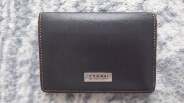 バーバリーブラックレーベル 名刺入れ カードケース