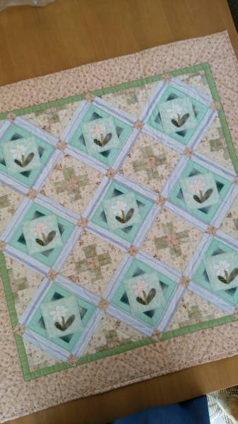 タペストリー パッチワーク キルト ハンドメイド パッチワークキルト