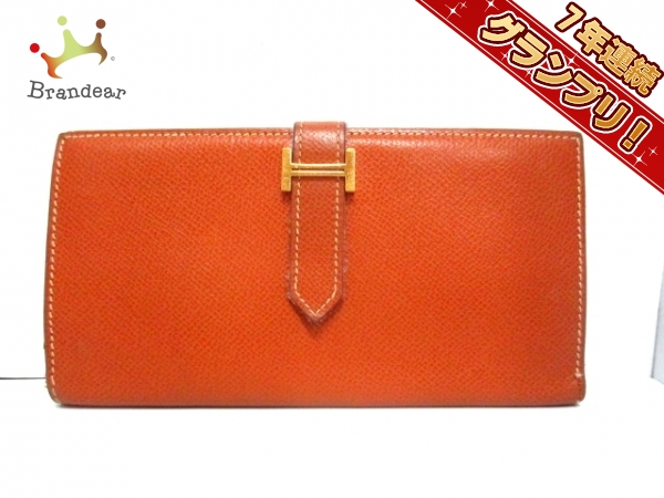 エルメス HERMES ゴールド金具 ヴォーエプソン ベアン ゴールド 