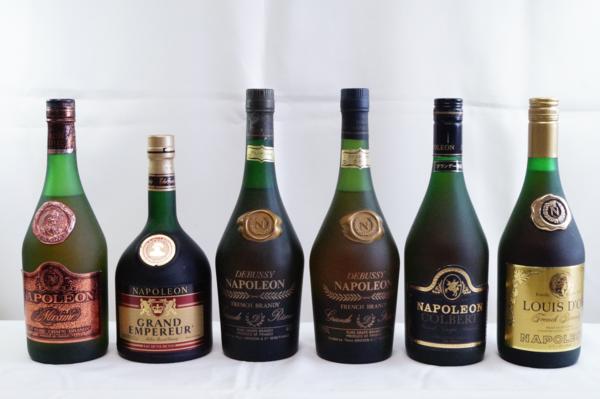 1円～古酒な08◆DEBUSSY　ナポレオン等◆計6本