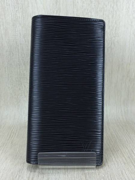 LOUIS VUITTON◆ポルトフォイユ・ブラザ・エピ/BLK