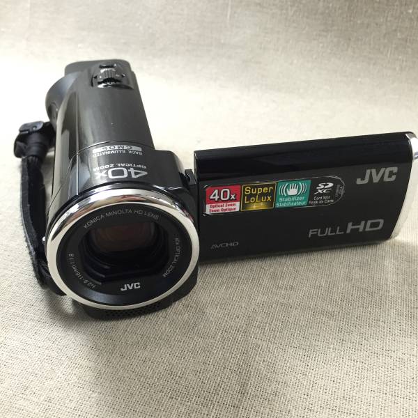 ビクター JVC デジタルムービー GZ-E100BU 美品 ビクター JVC デジタル
