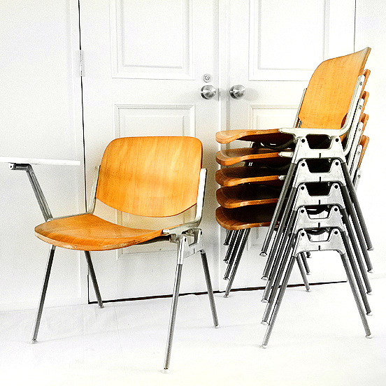 Castelli 106 CHAIR カステリチェア プライウッド オリジナル