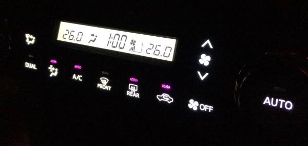 ☆150系　プラド　オートエアコンパネル交換手順書+ＬＥＤセット