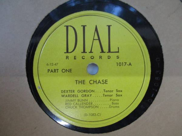 ◎SP◎ DEXTER GORDON-WARDELL GRAY (DIAL 1017)