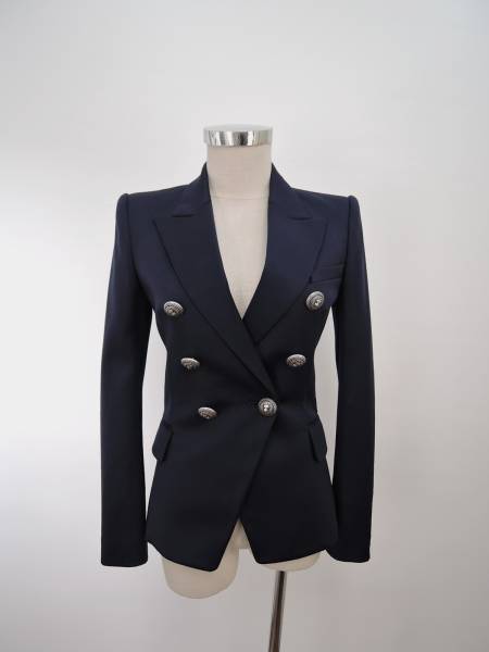 BALMAINロゴボタンジャケット新品同様F29-008 BALMAIN ⁄ バルマン 