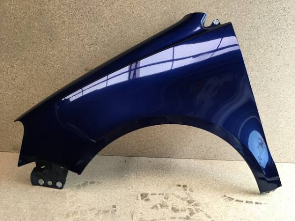 VW ポロ スポーツライン 9N 左フロントフェンダー 紺 中古