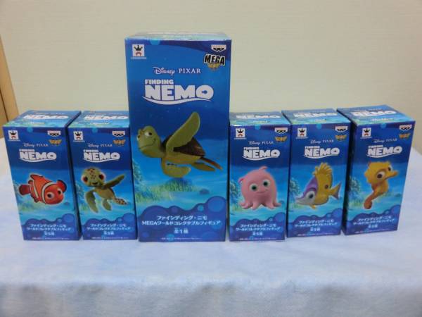 ファインディング・ニモ コレクタブルフィギュア 全5種＆MEGA