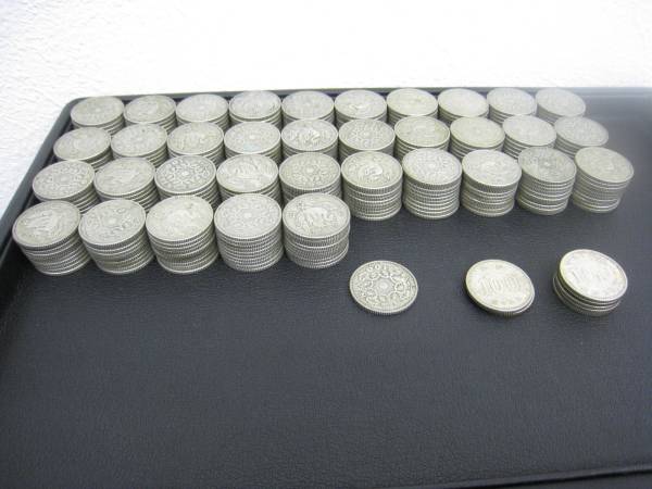 古銭 鳳凰/オリンピック/稲穂 100円銀貨 おまとめ 358枚