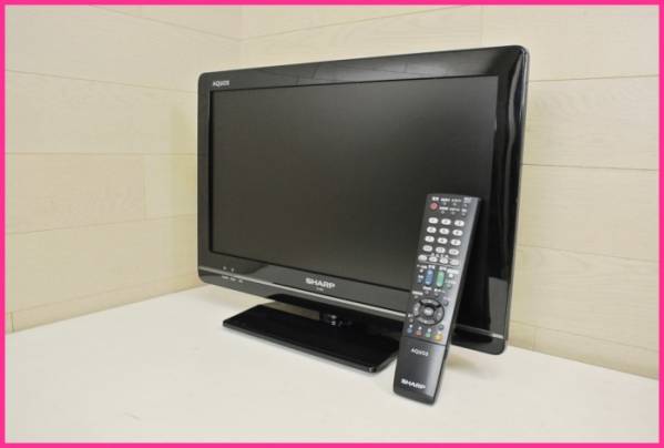 ☆SHARP アクオス19V型液晶テレビLC-19K5 2011年 リモコン付☆ AQUOS