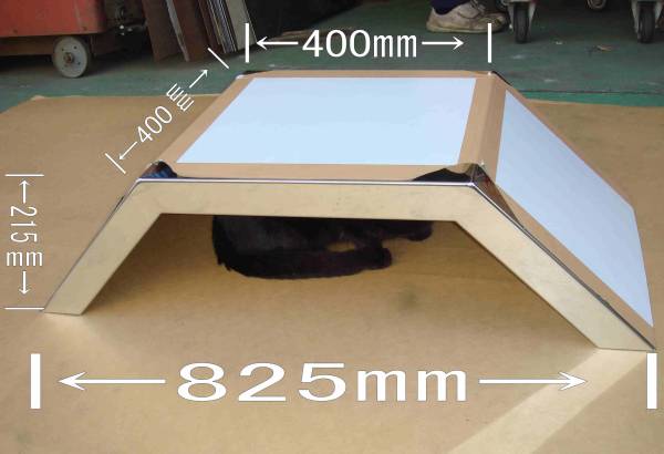 ステンレス リアフェンダー 2枚セット 2t⁄3t ワイド アートフレンド