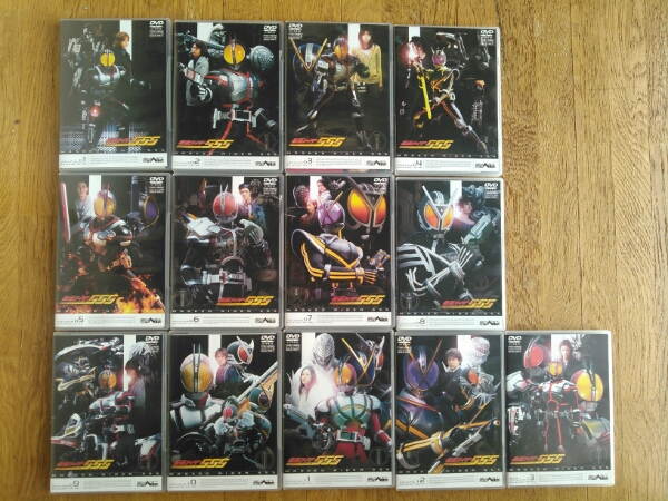 仮面ライダー555本編+劇場版DVD全巻 仮面ライダー555(ファイズ) Vol.5 中古