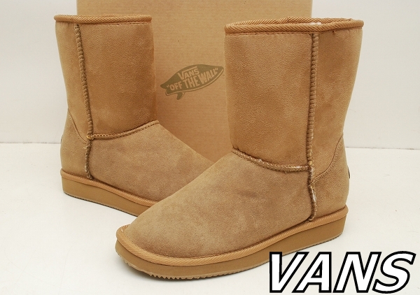 68B753N■新古品■ バンズ 茶色 インヒール ムートンブーツ 24