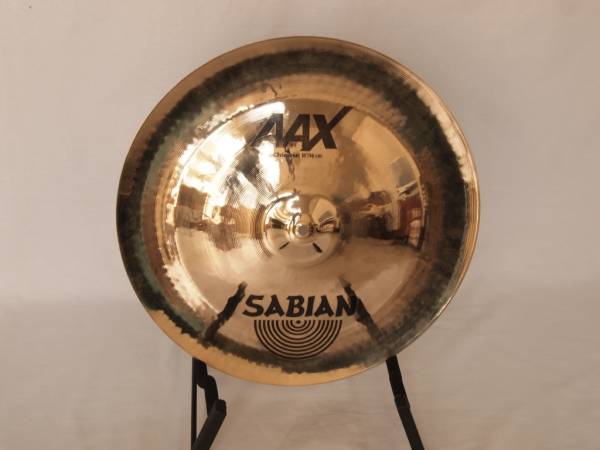 美品☆SABIAN AAX CHINESE 18” !　即決送料無料！