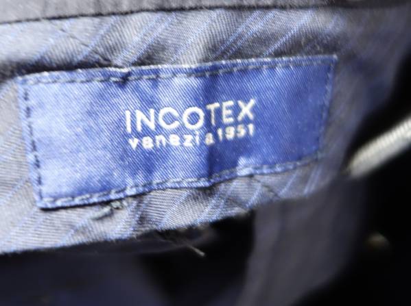 インコテックスSUPER 100'S スラックスパンツ42 INCOTEX
