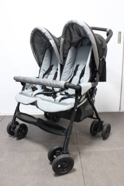 GRACO DuoSport デュオスポーツ 双子 2人乗り ベビーカー・美品 【公式