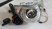 ★アドレスV125　リング付 魚眼プロジェクターHID ヘッドライト
