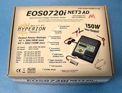 ハイペリ充電器　EOSO720i NET3AD　新品　