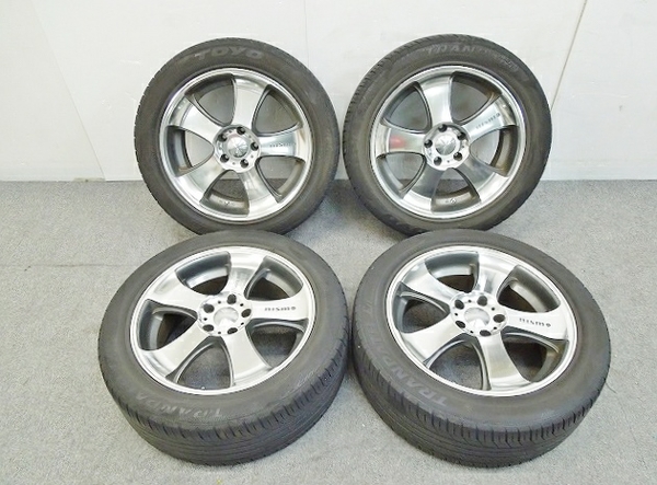 中古 NISMO 18×7.5J +オフセット40 5穴 4本セット 直O2024910