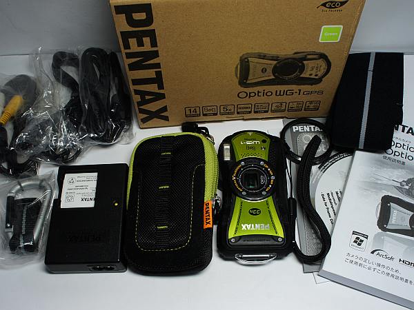 防水 PENTAX ペンタックス OPTIO WG-1GPS デジタルカメラ ペンタックス