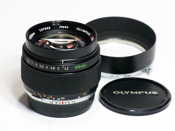 OLYMPUS OM G.ZUIKO AUTO-S 55mm F1.2 大口径！大特価！