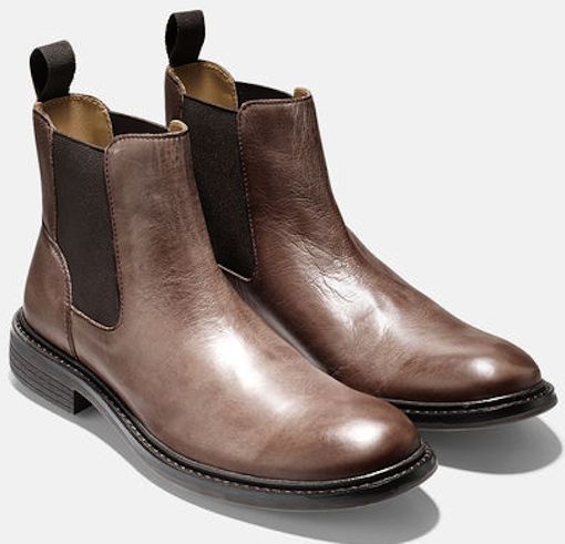 Cole Haan 25cm ブーツ チェルシー ブラウン ビジネス 546