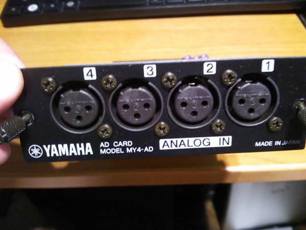 2025，安い YAMAHA MY4-AD アナログバランス入力 4ch c(レコーディング、PA機器)｜売買されたオークション情報、yahooの商品情報をアーカイブ公開 - オークファン その他