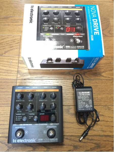 1円スタート！ t.c.electronic G-SYSTEM / NOVA DRIVE付き！