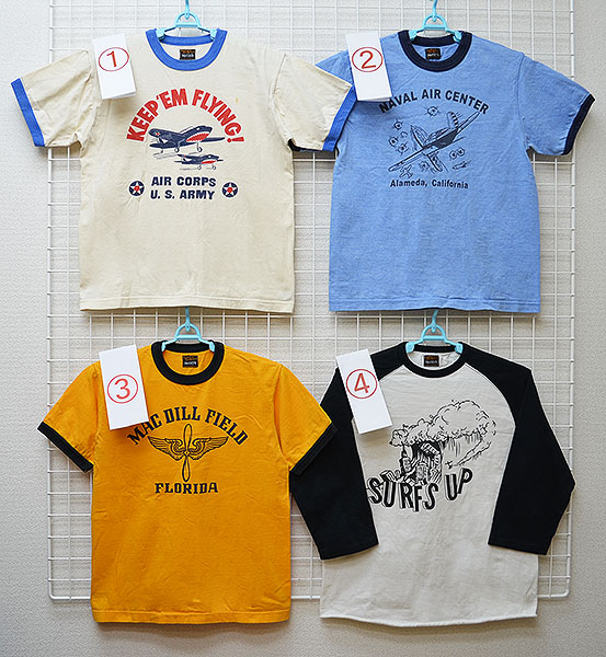 The Real McCoy's Tシャツ 4枚セット販売 リアルマッコイズ Tシャツ 4点セット 全てM #W4141 【公式通販】