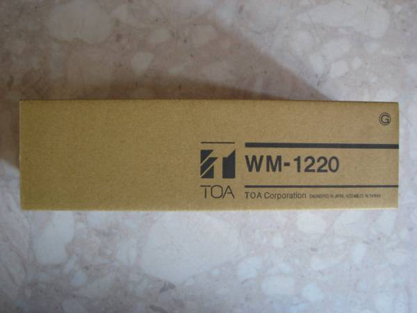 TOA 800MHz帯ワイヤレスマイク WM-1220 新品未開封品（税込み）