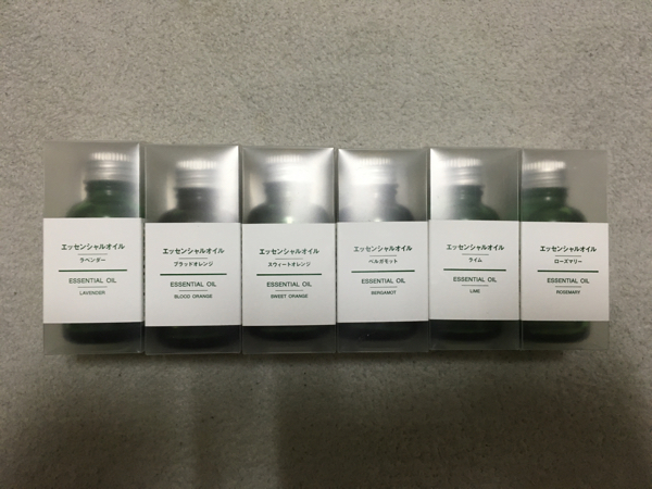 無印良品 エッセンシャルオイル 30ml 3本セット 無印良品 エッセンシャルオイル アロマ 30ml 6種 ラベンダー他② 数