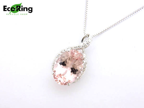 1円 美品 K18WG×ダイヤモンド×カラーストーン ネックレスHG047
