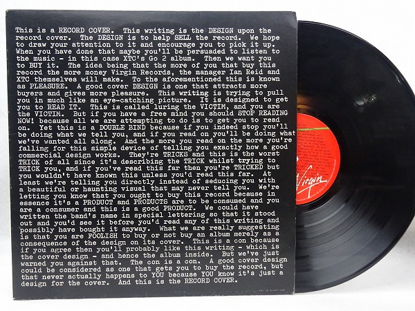 XTC GO2/GO+ LP+12INCH ポスター付 レコード LP XTC Go 2 VIP6928