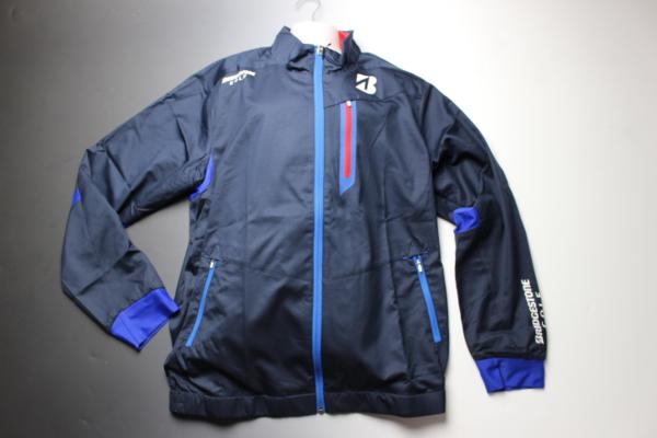 新品ブリヂストンZGM01D グリッド柄ブルゾン LL　NA(8G912