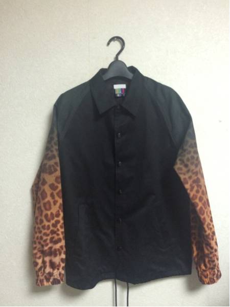 美品 FACETASMファセッタズム レオパードコーチジャケット S URU