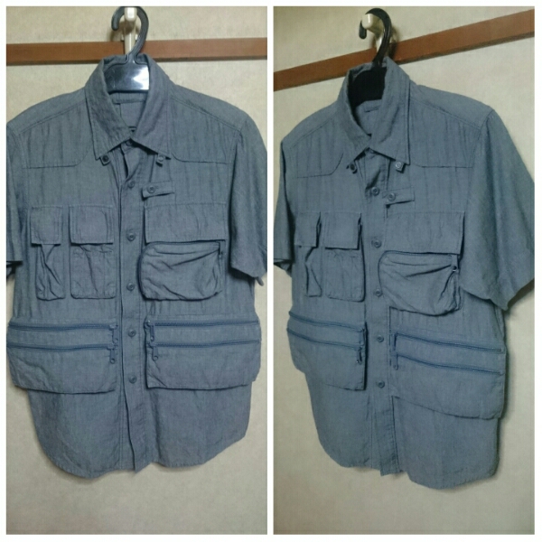 マウンテンリサーチ 多重ポケット半袖シャツ サイズＳ 状態良好