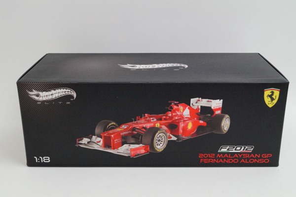 HW 1/18 フェラーリ F2012 F.アロンソ MALAYSIAN GP 2012#5
