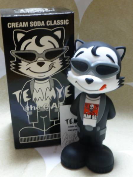 限定！クリームソーダ ティミーフィギュア1st/黒＜ロカビリー CREAM