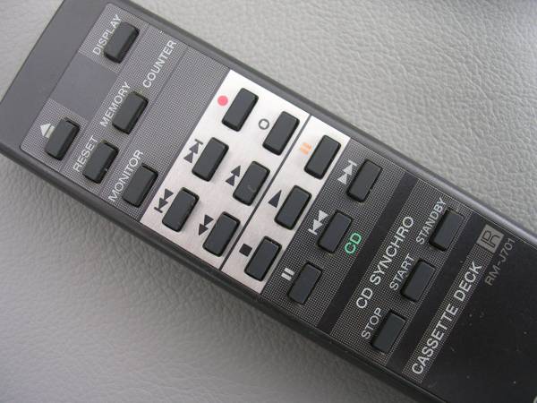 ソニー カセットデッキ リモコン SONY RM-J701 ソニー RM-J701 SONY