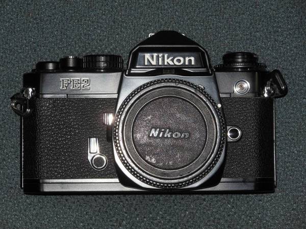 NIKON FE2 BLACK 中古ジャンク品 ！！ フィルムカメラ カメラ、光学