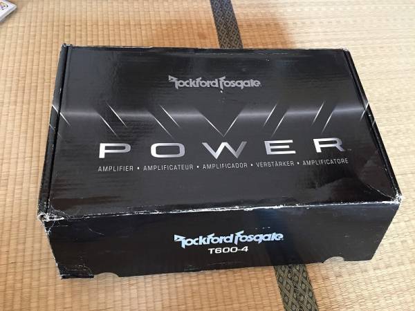 ロックフォード製T600-4アンプ ジャンク品 ロックフォード製T600-4アンプ ジャンク品