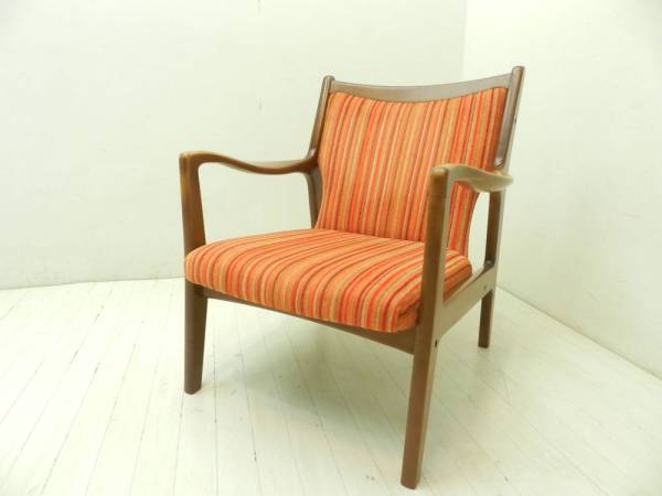 オールドカリモク70’sアームチェア1脚検）フィンユール
