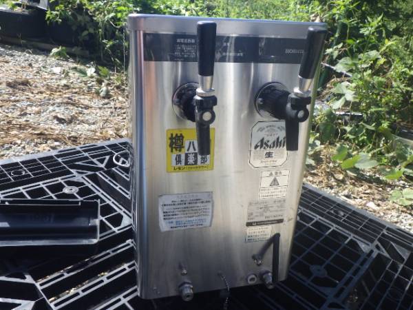 A113△ホシザキ ビールサーバー DBF-43WB-C 2連抽出口